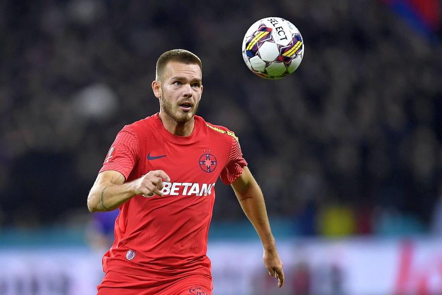 Denis Haruț, FCSB // foto: Imago Images După ratarea titlului, Becali îi dă șanse jucătorului trecut pe linie moartă: „Gata, o să joace și el”