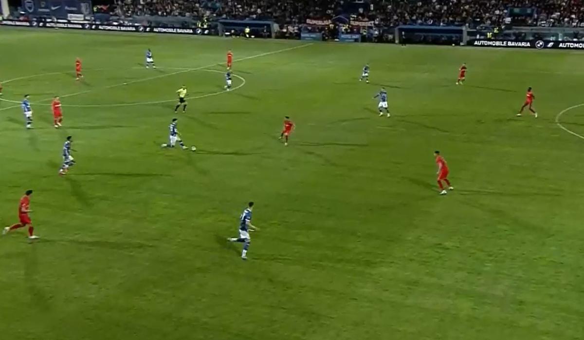 Cadru cu cadru! Cum arată seria de GAFE la golul decisiv din Farul - FCSB: unde se uita Florinel Coman?