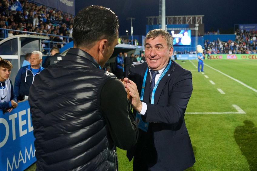 Elias Charalambous și Gică Hagi, înainte de Farul - FCSB