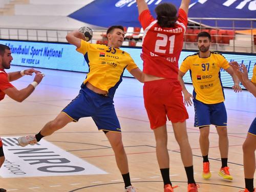 Andrei Buzle evoluând pentru echipa națională Foto sportpictures