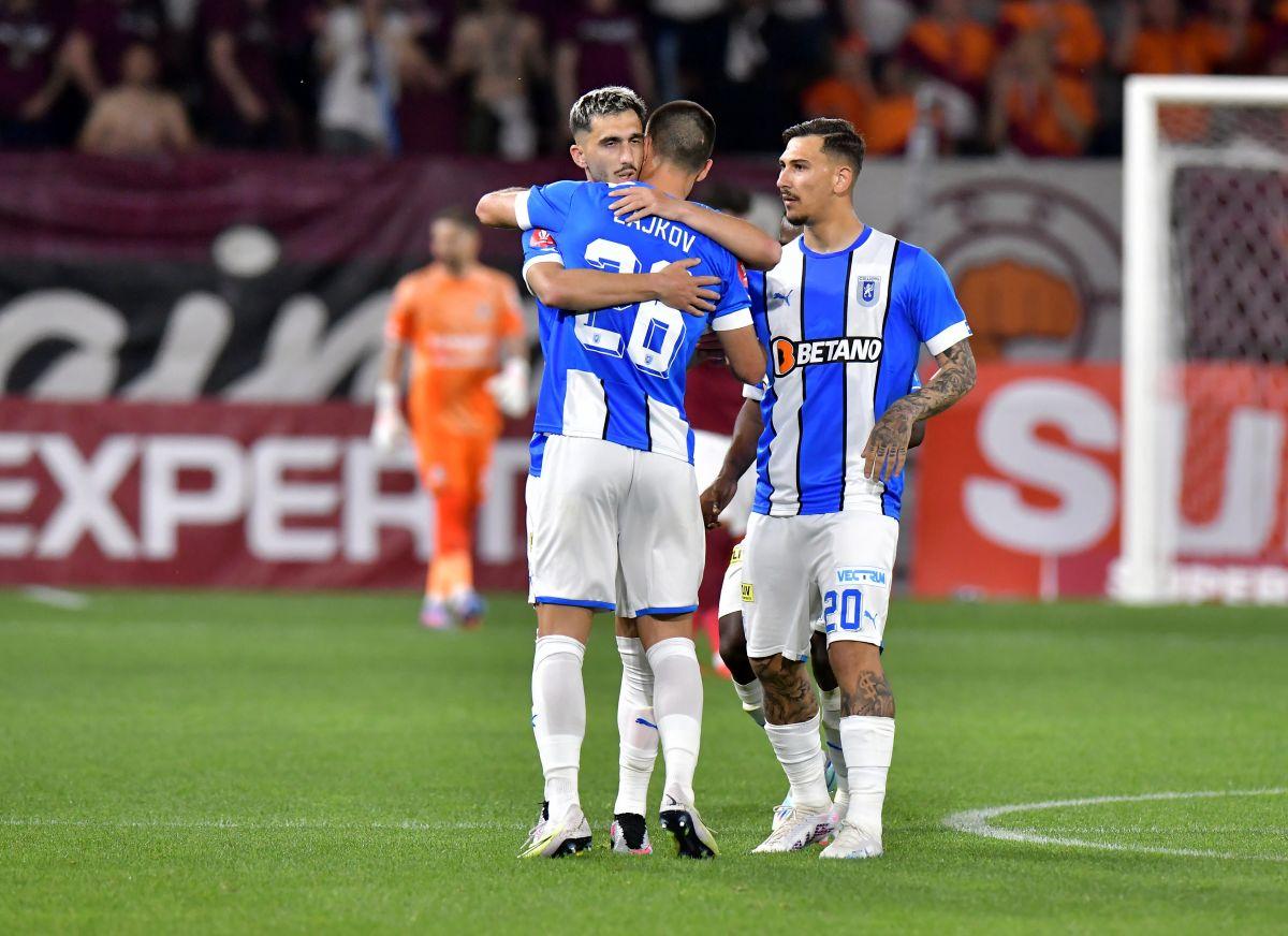 Rapid - CSU Craiova 2-3 » Adio, vis european! Rapid a jucat cu om în plus, dar a cedat pe teren propriu în fața „juveților”