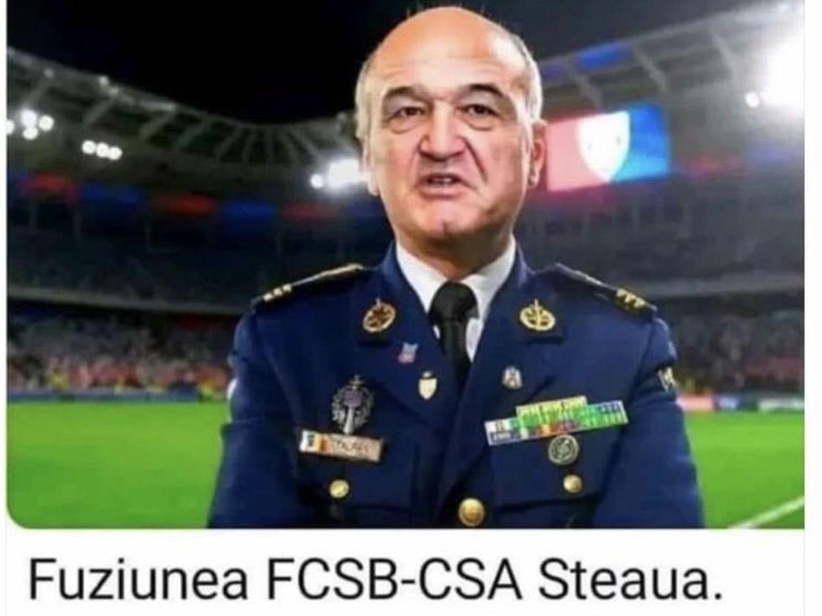 Gata, s-a făcut fuziunea :) » Cele mai tari meme-uri după drama trăită de FCSB cu Farul: „decizia” lui Becali și noul „viciu” al lui Hagi