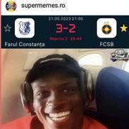 Dawa nu i-a menajat nici de data aceasta pe fanii roș-albaștrilor /  Sursă foto: Instagram@supermemes.ro