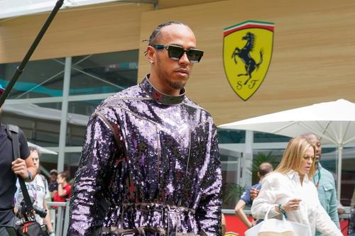 Lewis Hamilton e dorit de Ferrari // FOTO: Imago