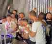 Farul petrece după câștigarea titlului în Superliga, foto: Raed Krishan / GSP