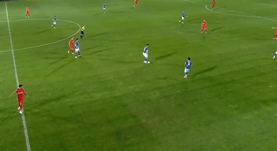 Cadru cu cadru! Cum arată seria de GAFE la golul decisiv din Farul - FCSB: unde se uita Florinel Coman?