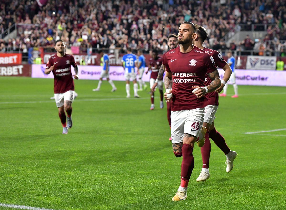 Rapid și-a pierdut golgheterul pentru derby-ul cu FCSB!