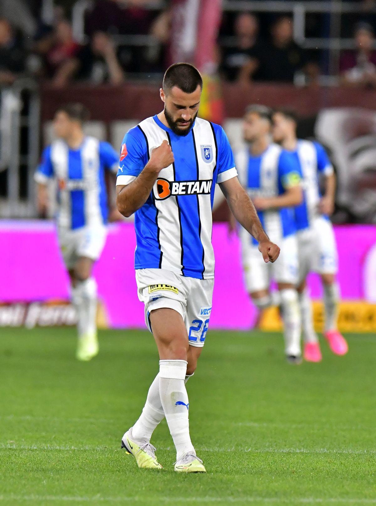 Rapid - CSU Craiova 2-3 » Adio, vis european! Rapid a jucat cu om în plus, dar a cedat pe teren propriu în fața „juveților”