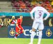 Darius Olaru, bucurie în timpul meciului cu Rapid. Sursă foto: Raed Krishan (GSP)