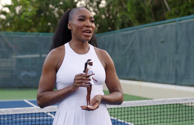 Venus Williams şi alte opt sportive de top, omagiate prin crearea unor păpuşi Barbie cu imaginea lor