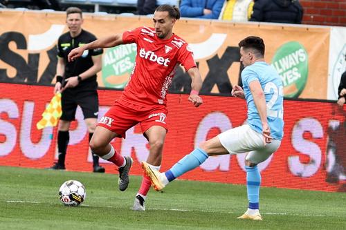 Vadim Rață, în dreapta. Sursa foto: FC Voluntari Facebook