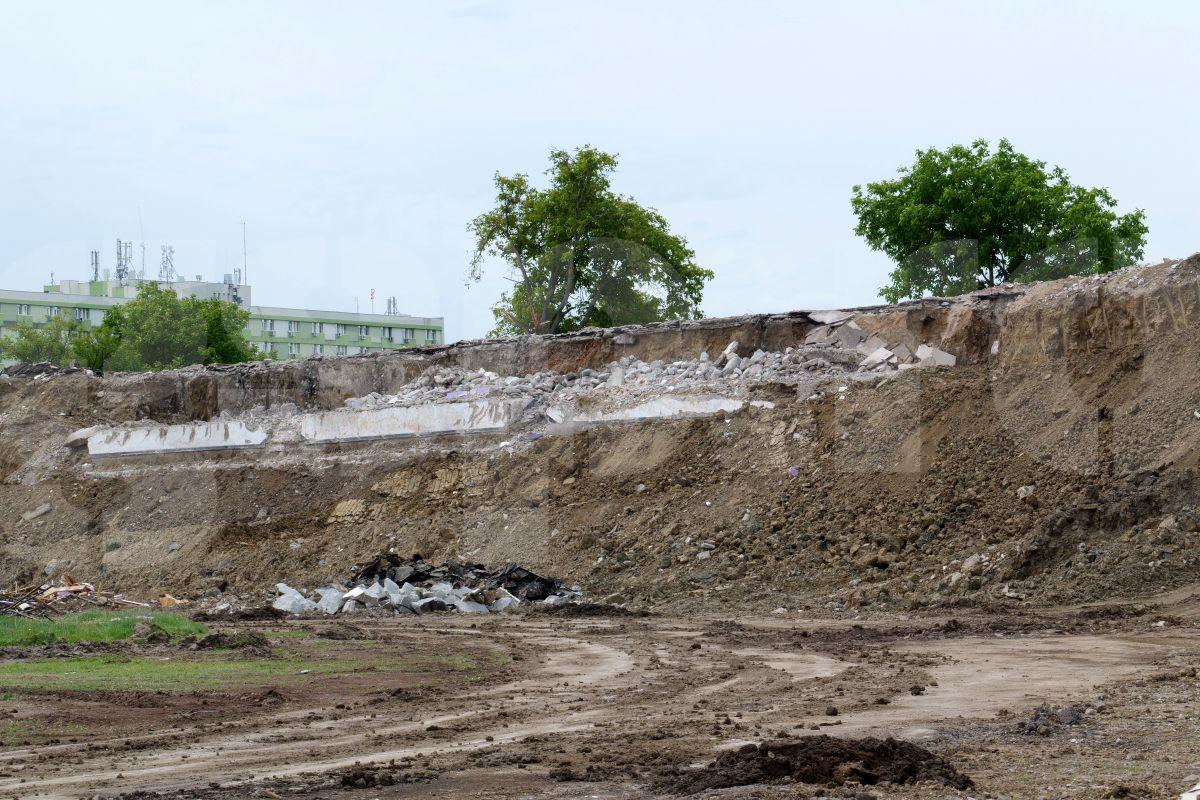 Vizită GSP pe șantierul de pe „Dan Păltinișanu” » Printre ruinele de pe „Monumentalul” violet: așa arată azi arena lui Poli Timișoara