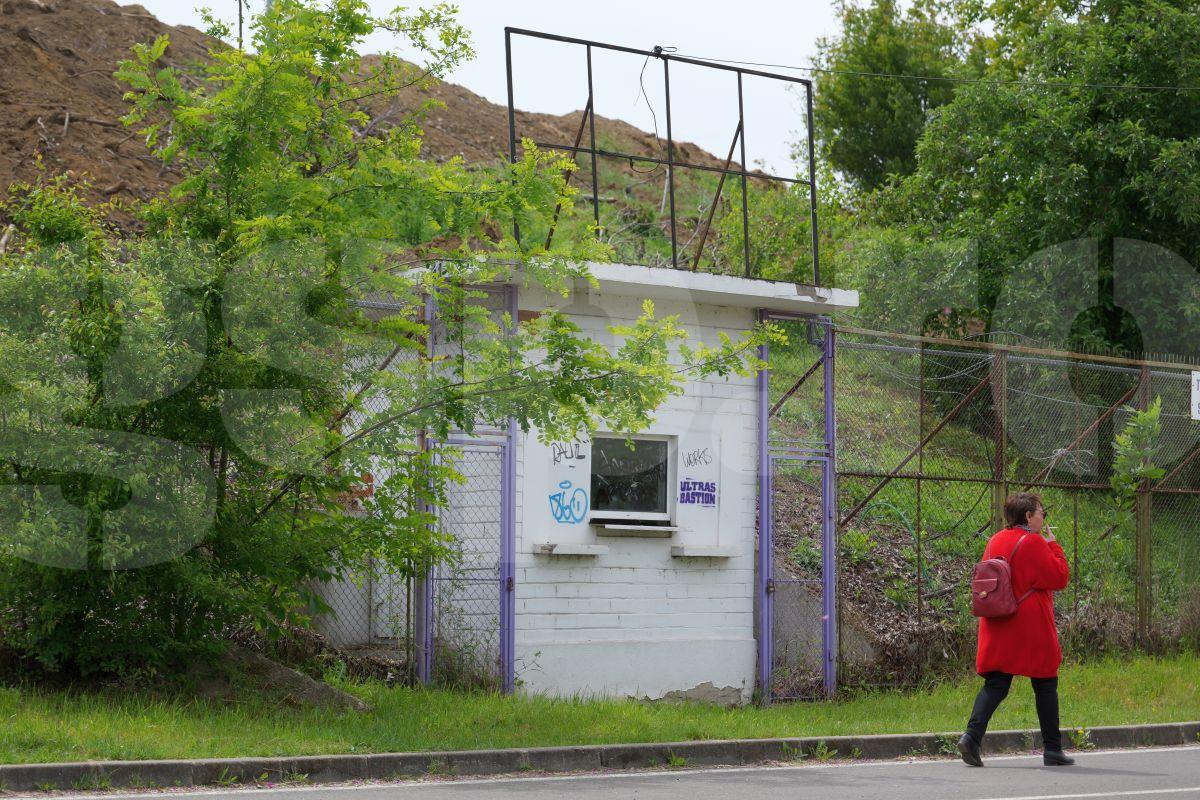 Vizită GSP pe șantierul de pe „Dan Păltinișanu” » Printre ruinele de pe „Monumentalul” violet: așa arată azi arena lui Poli Timișoara