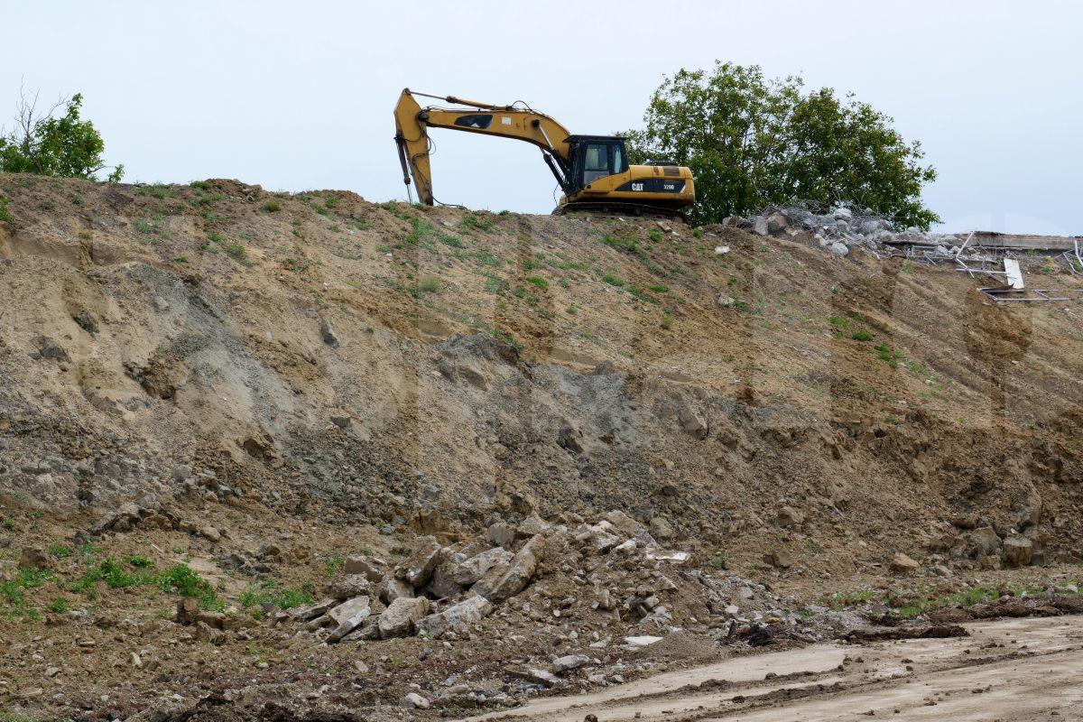 Vizită GSP pe șantierul de pe „Dan Păltinișanu” » Printre ruinele de pe „Monumentalul” violet: așa arată azi arena lui Poli Timișoara