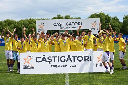 FC Argeș a câștigat Cupa Elitelor U17 / foto: Facebook