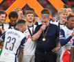 Ange Postecoglou, alături de jucători pe podium / foto: Gettyimages