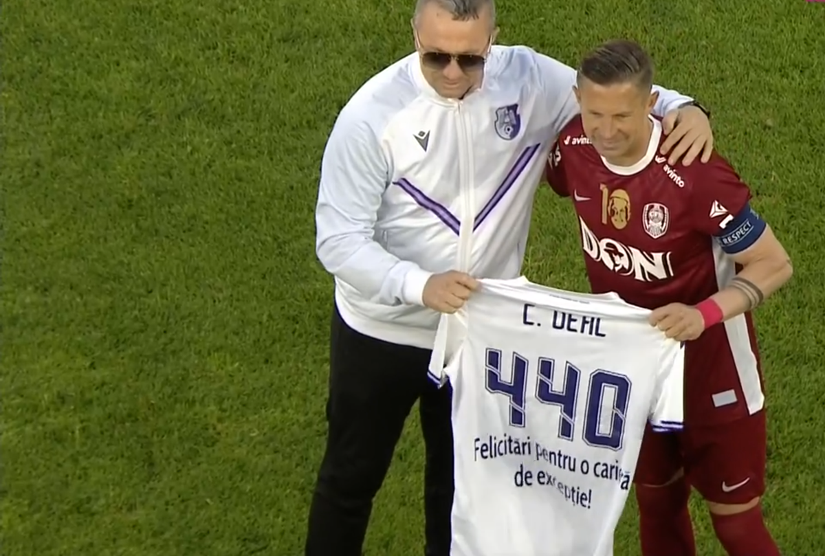 Ciprian Deac, ultimul meci din carieră