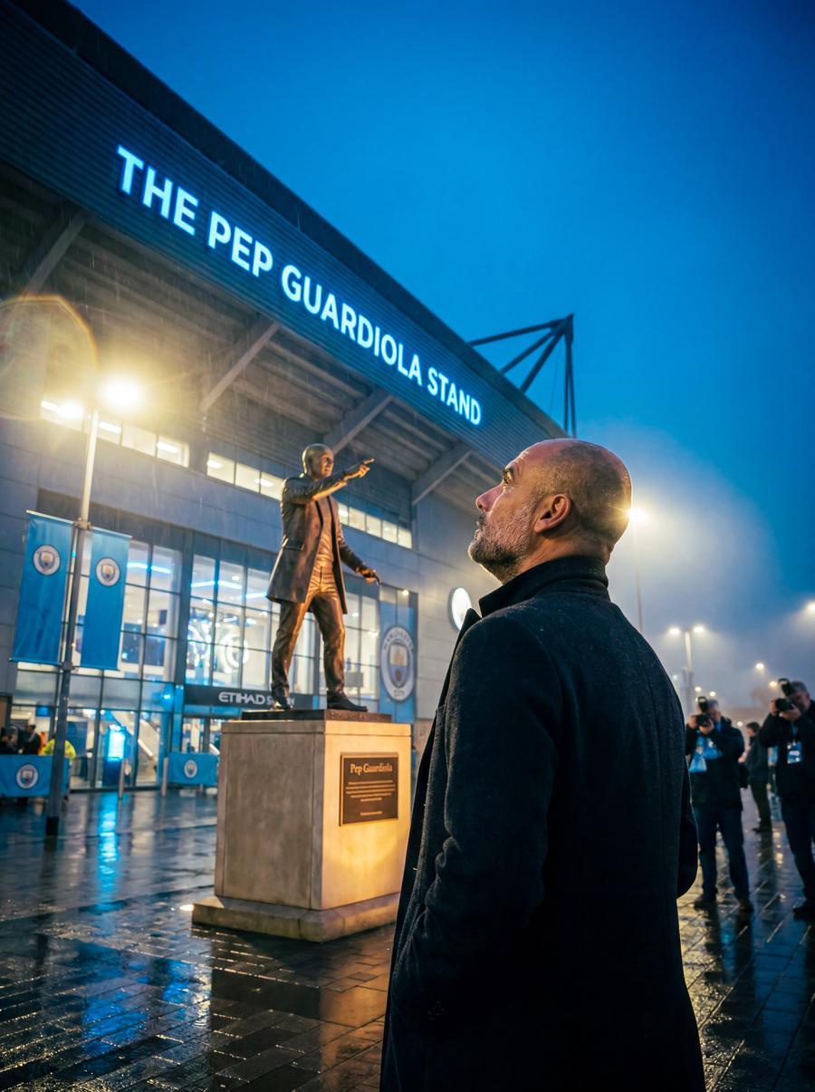 Statuie și tribună care să îi poarte numele lui Pep Guardiola, după plecarea de la Manchester City