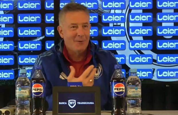 Cristiano Bergodi a râs cu poftă când a fost întrebat dacă va continua cu U Cluj: „Ei știu...”
