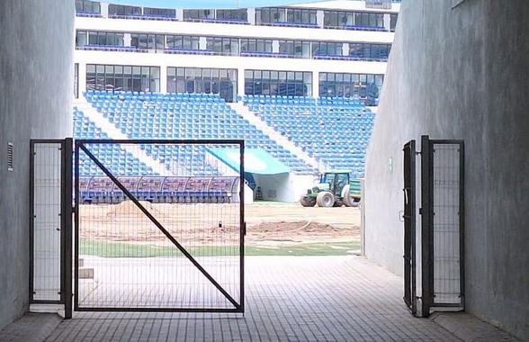 Au intrat utilajele pe stadion imediat după „finala” de titlu din Superliga » „Oblemenco” va fi modernizat