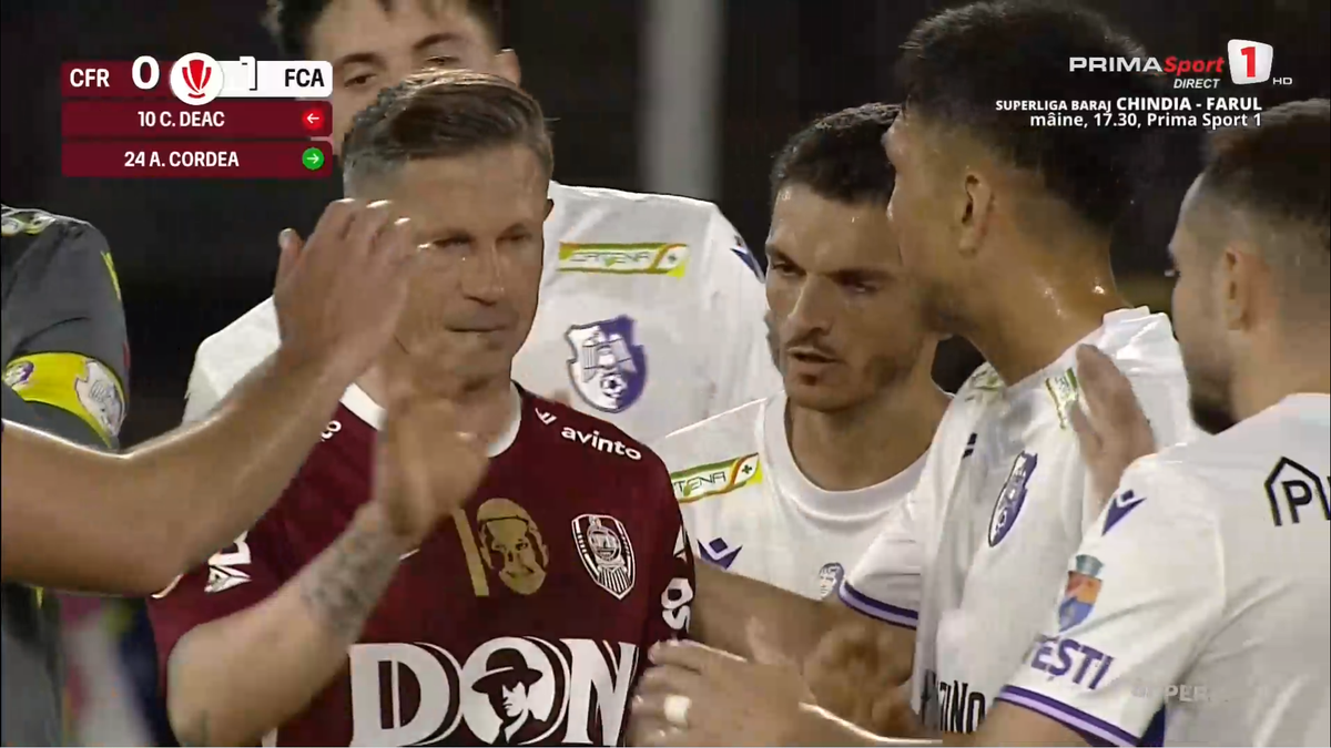 Ciprian Deac, ultimul meci din carieră