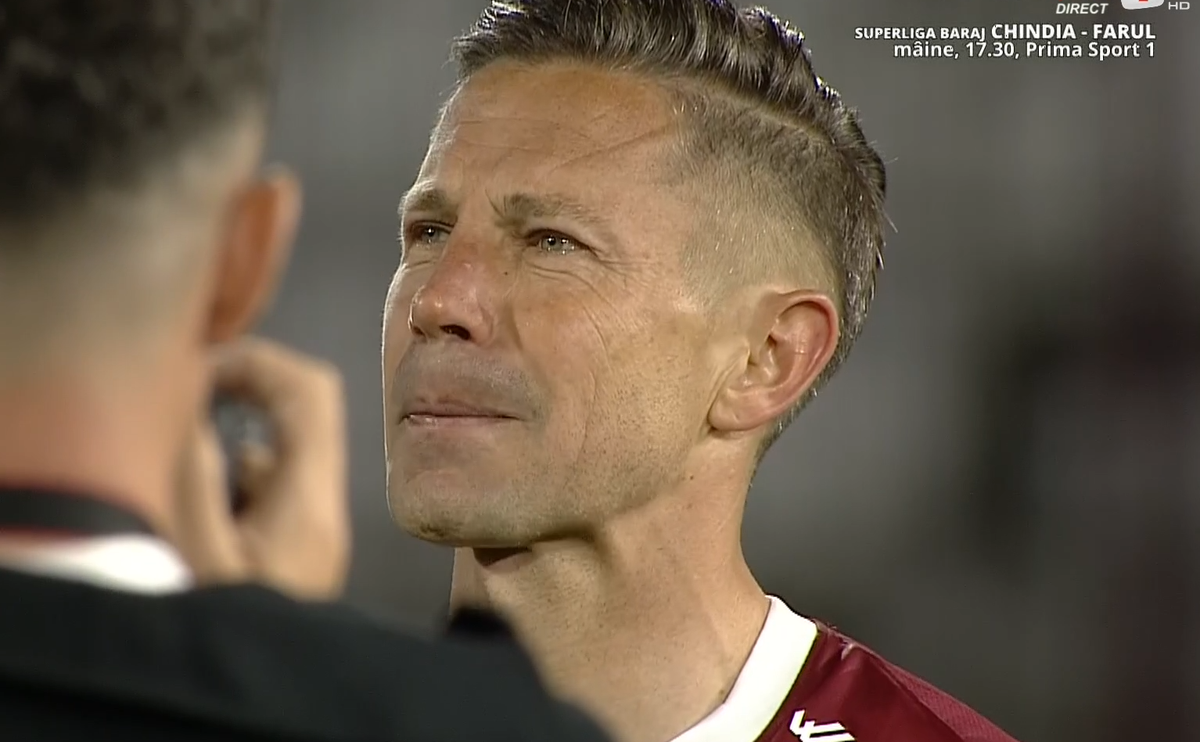 Ciprian Deac, ultimul meci din carieră
