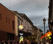 Fanii lui Max Korzh în centrul Bucureștiului / Foto: captură de ecran