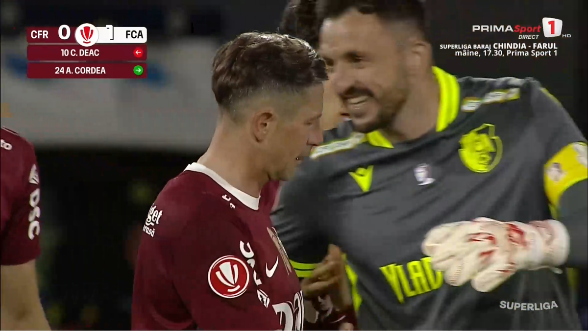 Ciprian Deac, ultimul meci din carieră