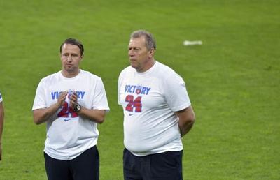 FCSB. Laurențiu Reghecampf îi răspunde lui Duckadam: „Eu nu-mi plâng de milă la TV!”