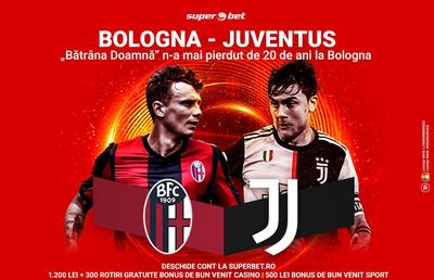 Bologna n-a mai învins-o acasă pe Juventus de peste 20 de ani