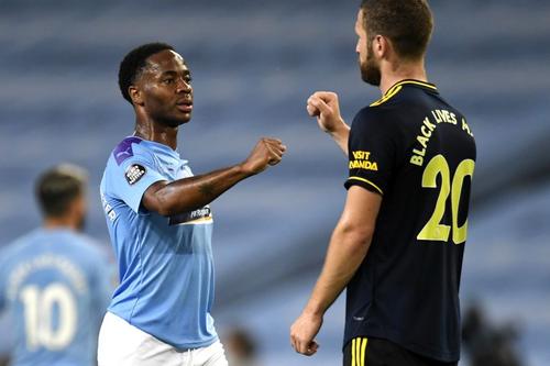 Un jucător de la Arsenal a fost depistat pozitiv cu coronavirus, el evoluând în partida cu Manchester City din 17 iunie. foto: Guliver/Getty Images
