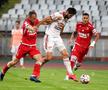 Florin Ștefan (alb) a marcat golul de 0-3 în Dinamo - Sepsi 1-3 // foto: Raed Krishan