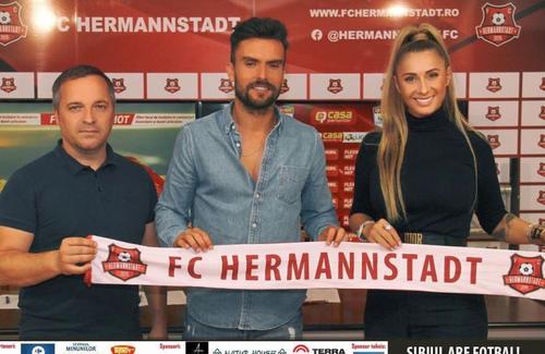 Ruben Albes a fost prezentat de curând la Hermannstadt