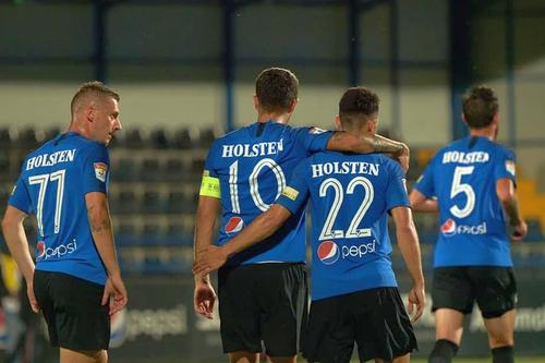 Cristi Ganea (numărul 22) va pleca de la Viitorul după 30 iunie. Sursă foto: Facebook Viitorul