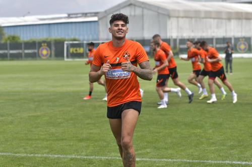 Florinel Coman a revenit după o accidentare // foot: Facebook @ FCSB