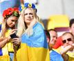 Ucraina a avut galerie de lux la meciul cu Austria de pe Arena Națională! Iubitele fotbaliștilor au făcut show în tribună