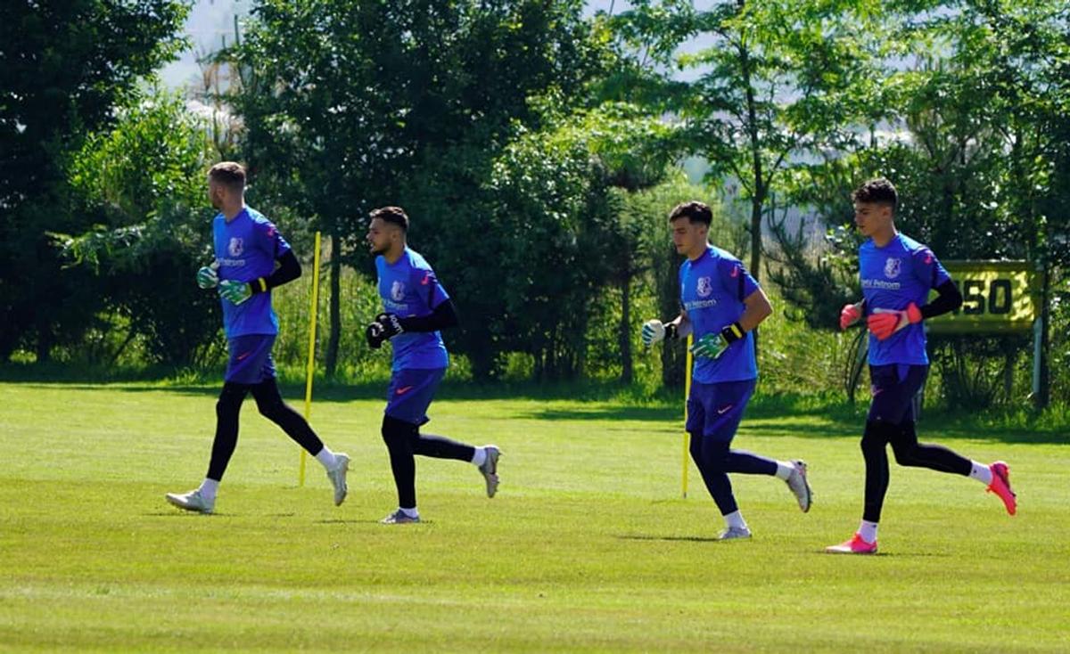 Gică Hagi, primul antrenament la Farul