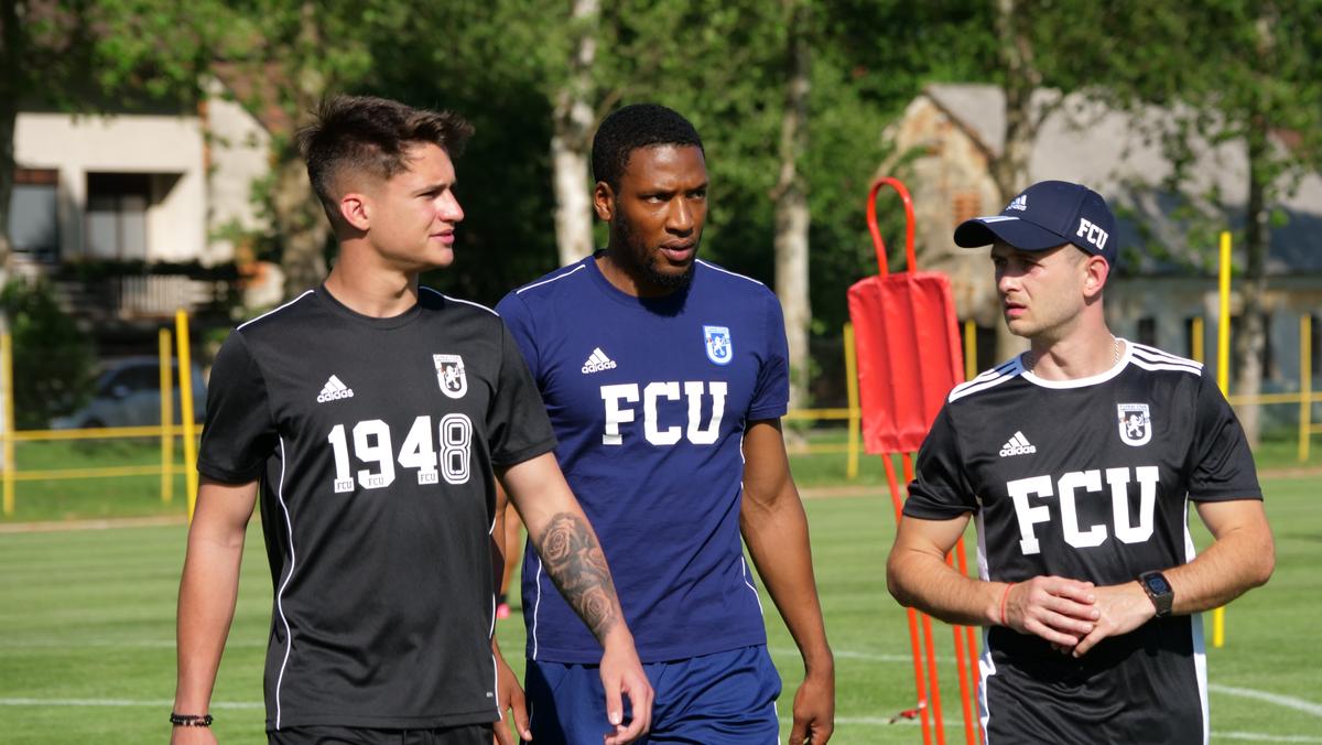 FCU Craiova, antrenament 22 05 2020. Armin Gremsl, testat de Mutu