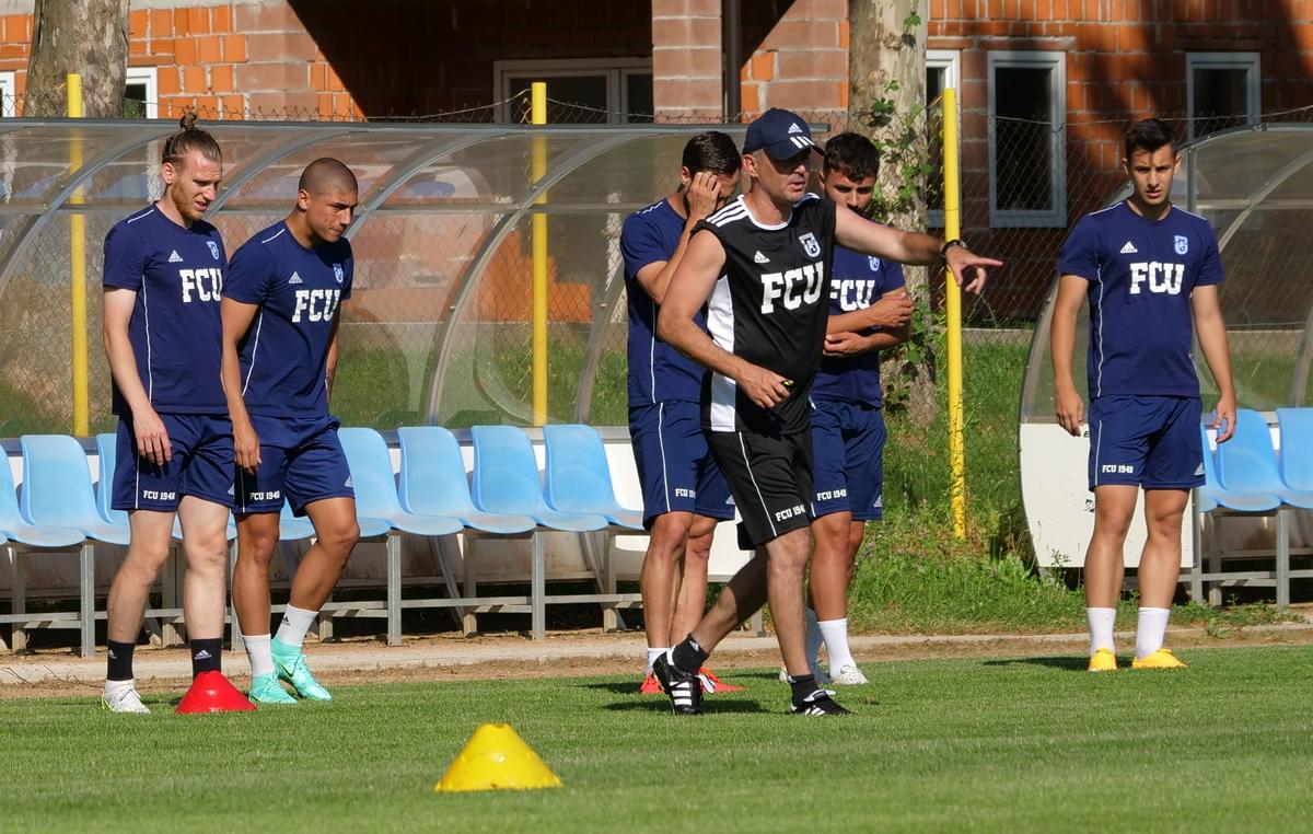 FCU Craiova, antrenament 22 05 2020. Armin Gremsl, testat de Mutu