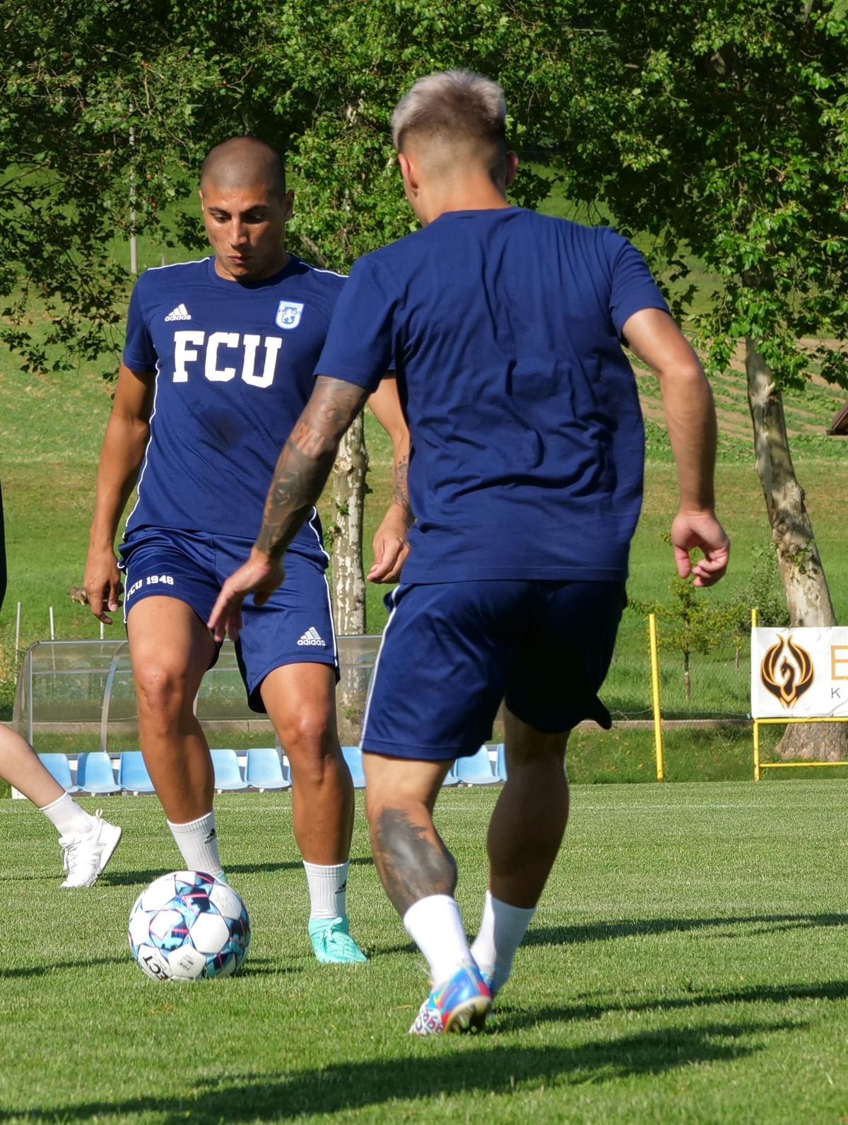 FCU Craiova, antrenament 22 05 2020. Armin Gremsl, testat de Mutu