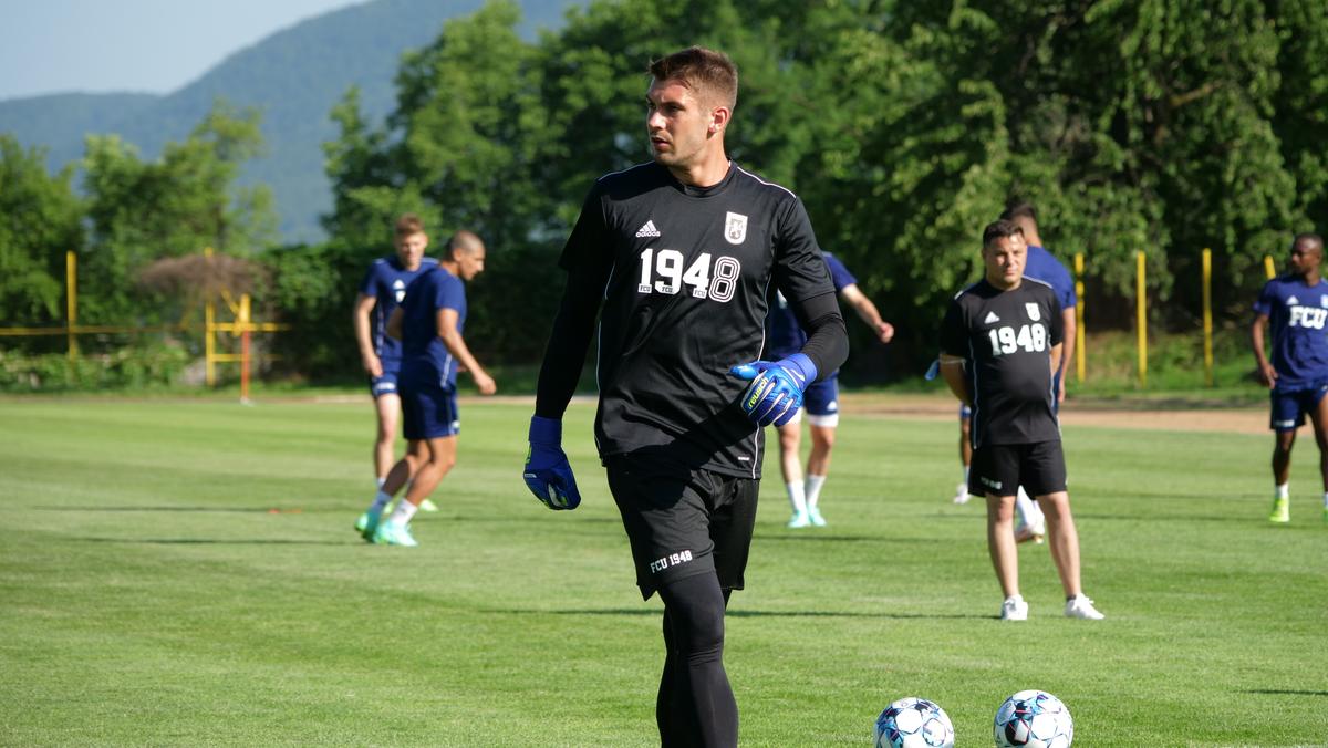 FCU Craiova, antrenament 22 05 2020. Armin Gremsl, testat de Mutu