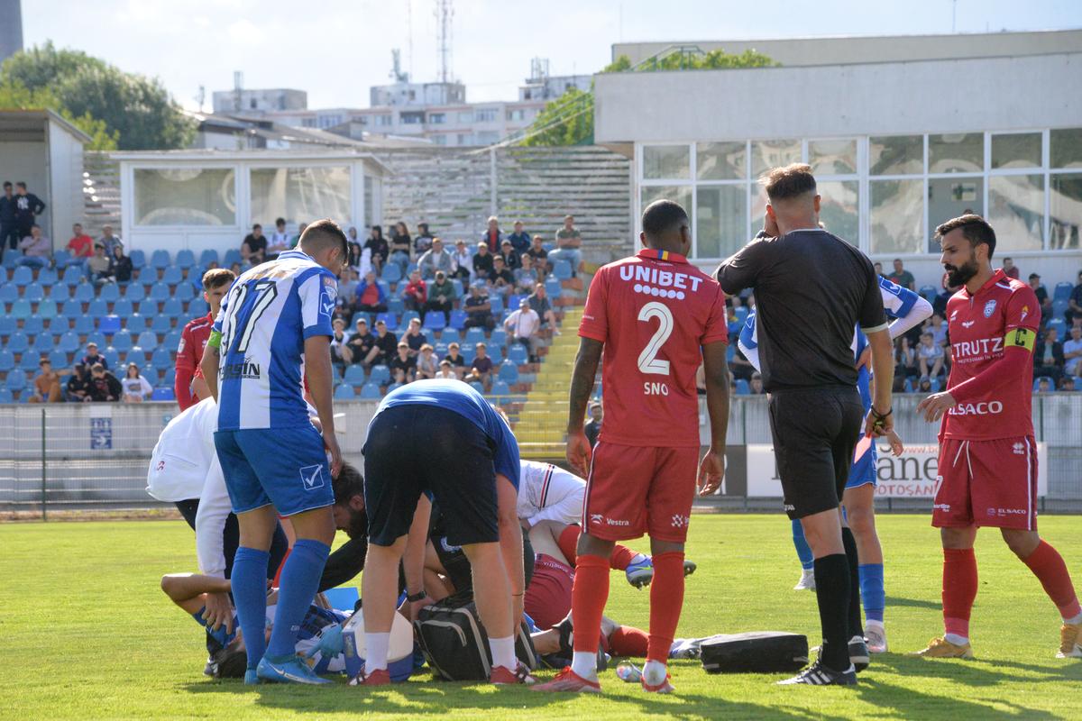 5 goluri în FC Botoșani - Poli Iași, primul meci pentru Teja pe banca moldovenilor