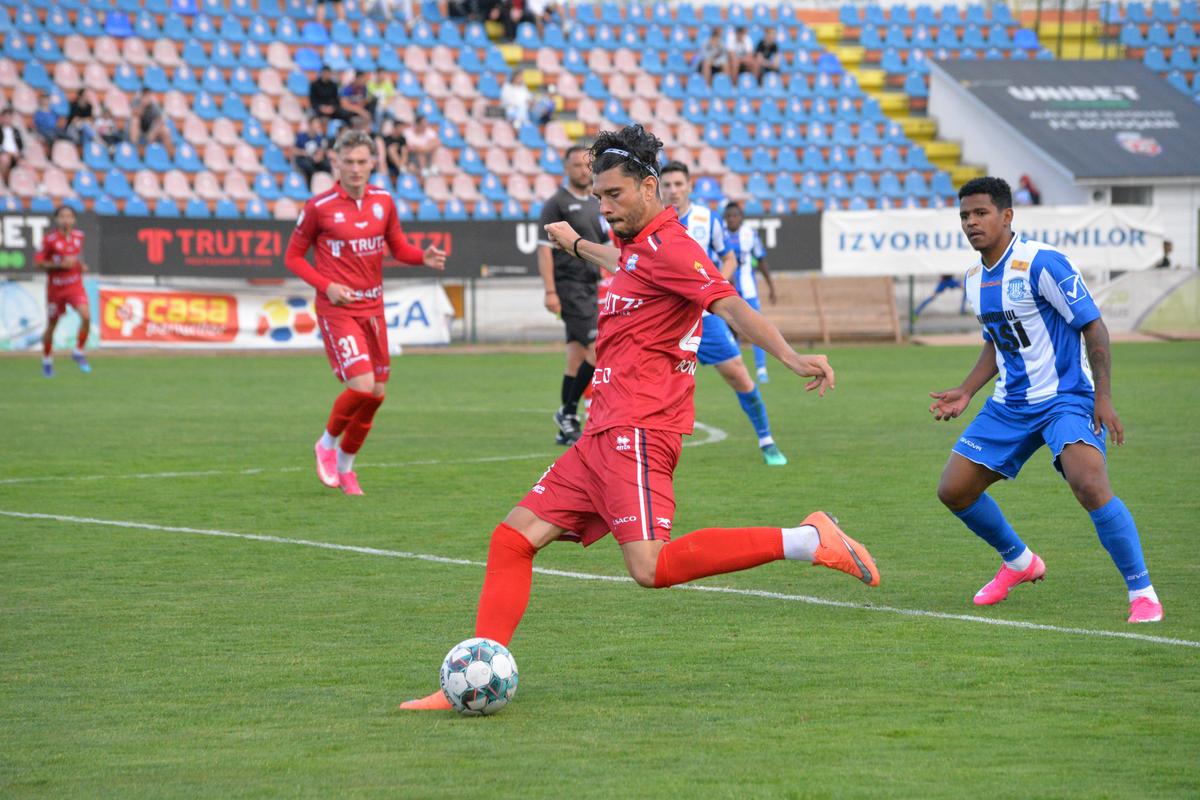 5 goluri în FC Botoșani - Poli Iași, primul meci pentru Teja pe banca moldovenilor
