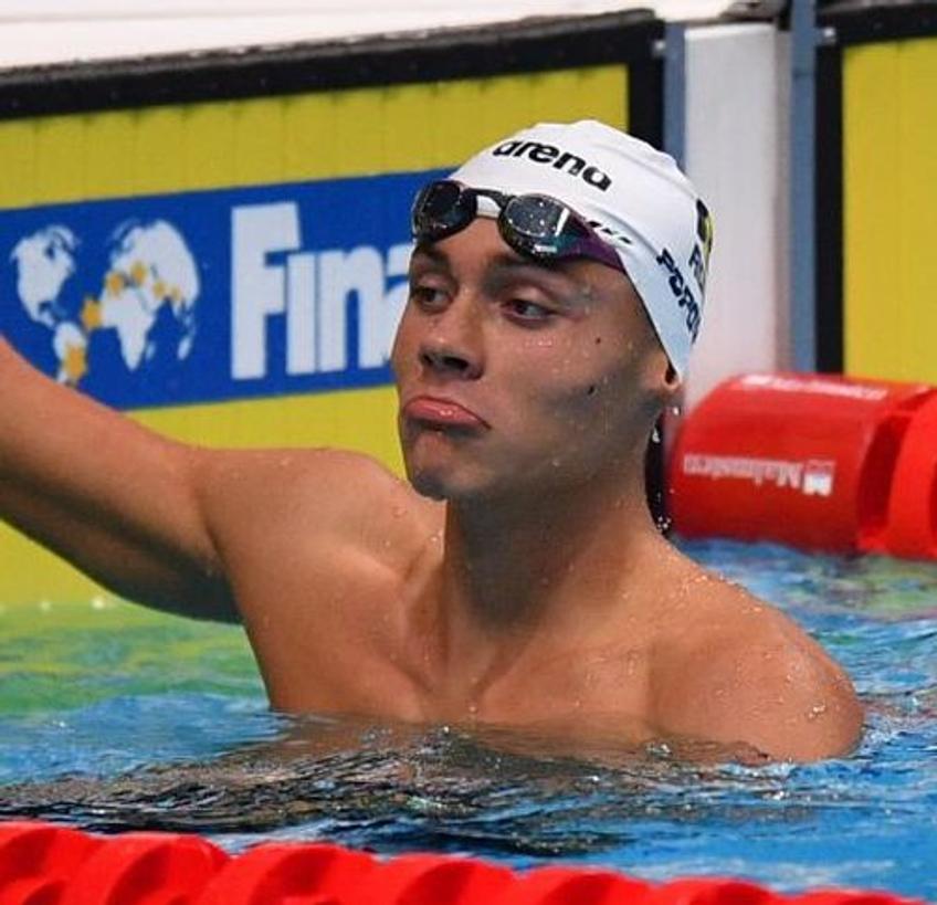 David Popovici, primul campion mondial la 100m și 200m liber după 49 de ani! Foto: Raed Krishan (Budapesta)
