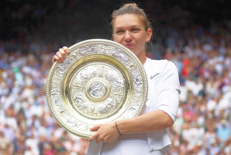 Simona Halep, campioană la Wimbledon 2019 / Foto: Imago Images Simona Halep a acceptat propunerea și revine pe teren la Londra: „Va trebui să mă antrenez”