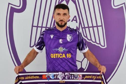 Andrei Panait s-a întors în Trivale / Sursă foto: argesfc.ro