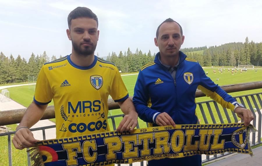 Ionuț Cojocaru, împrumutat la Petrolul. Foto: Facebook/FC Petrolul Ploiești Petrolul s-a întărit de la FCSB și Farul » Ambele transferuri oficializate astăzi
