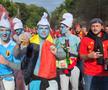 Suporterii Belgiei se îndreaptă în număr mare spre stadion / Sursă foto: Sergiu Alexandru (GSP)