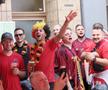 Suporterii Belgiei au făcut spectacol înainte de Belgia - România / Sursă foto: Imago Images