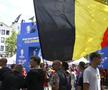 Suporterii Belgiei au făcut spectacol înainte de Belgia - România / Sursă foto: Imago Images